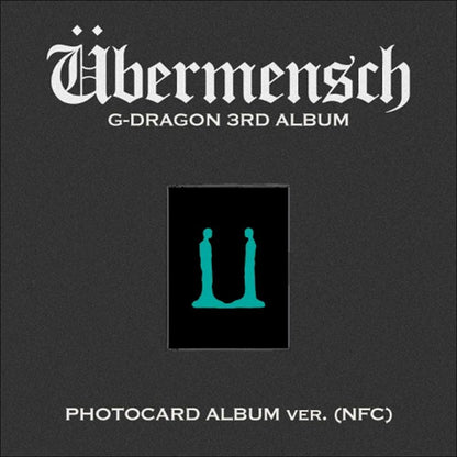 G-DRAGON (BIGBANG) 3RD ALBUM [Ubermensch] PHOTOCARD ALBUM ver. (NFC)