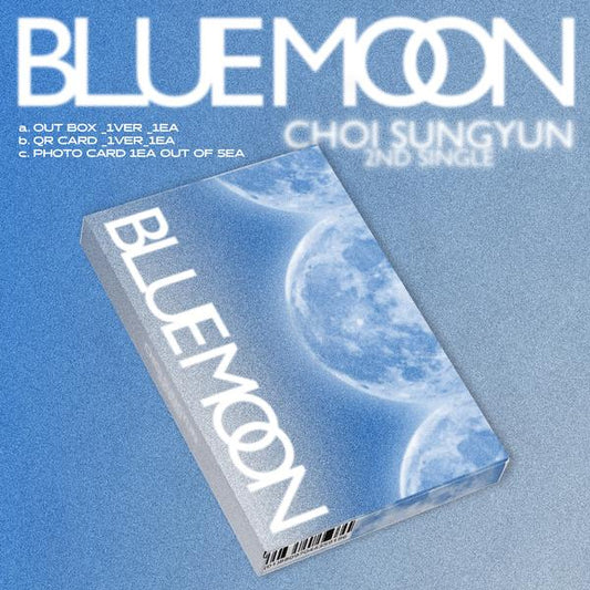 CHOI SUNGYUN (GOLDEN CHILD) [BLUE MOON] 2nd Single Album + Free Gift