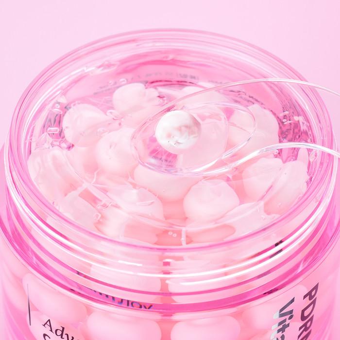 [Farmstay] PDRN & Vitamin Advanced Capsule Cream (55ml) | Brightening & Firming Glow Gel Face Moisturizer, K-Beauty