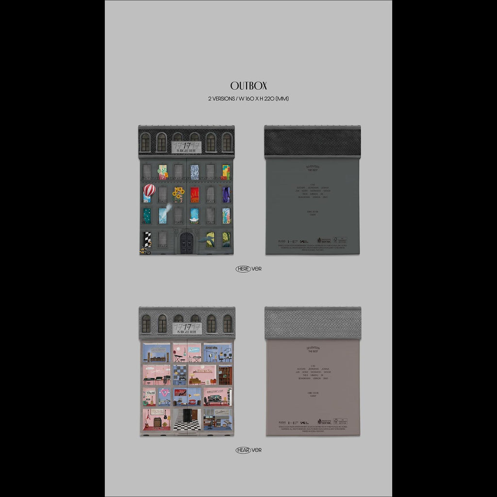 SEVENTEEN Best Album 17 IS RIGHT HERE