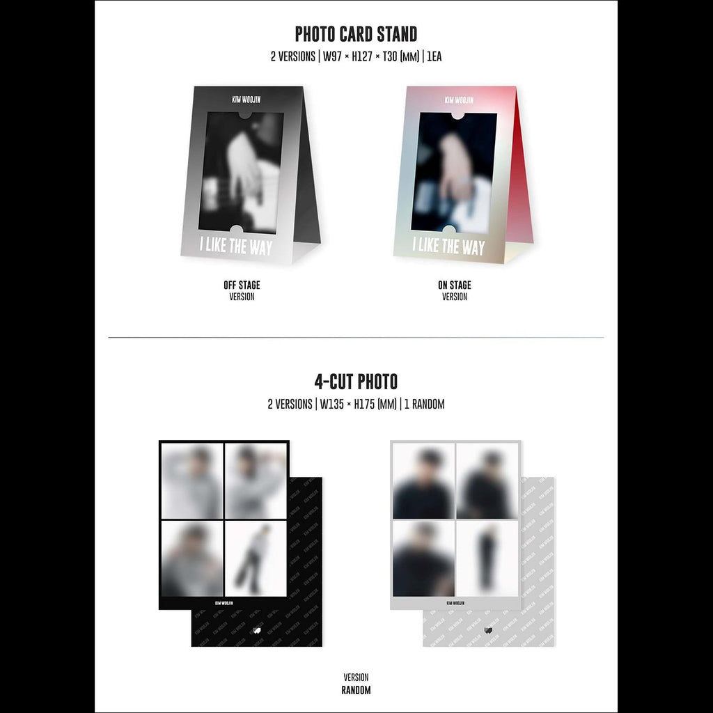 KIM WOOJIN - I LIKE THE WAY (OFF Stage Ver. / ON Stage Ver.)