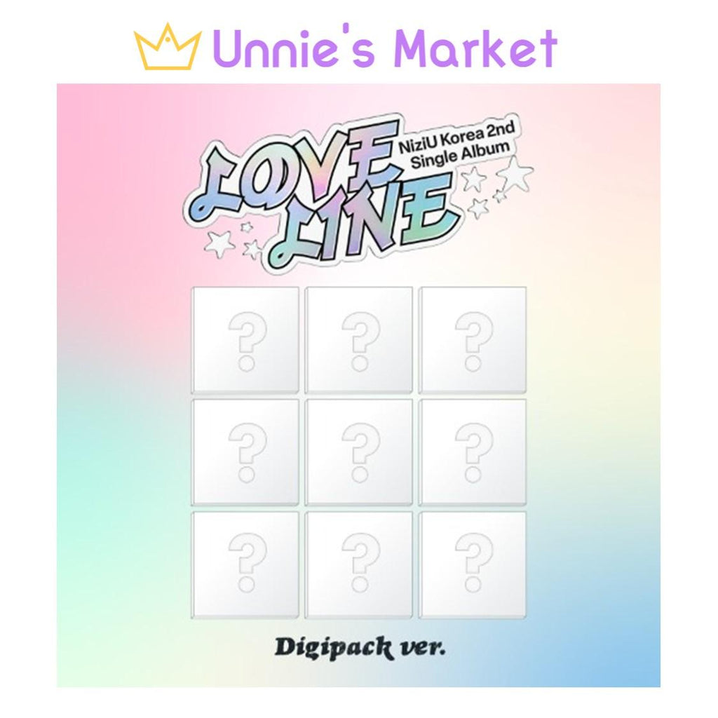 NiziU - LOVE LINE Digipack ver. / Korea 2nd Single Album