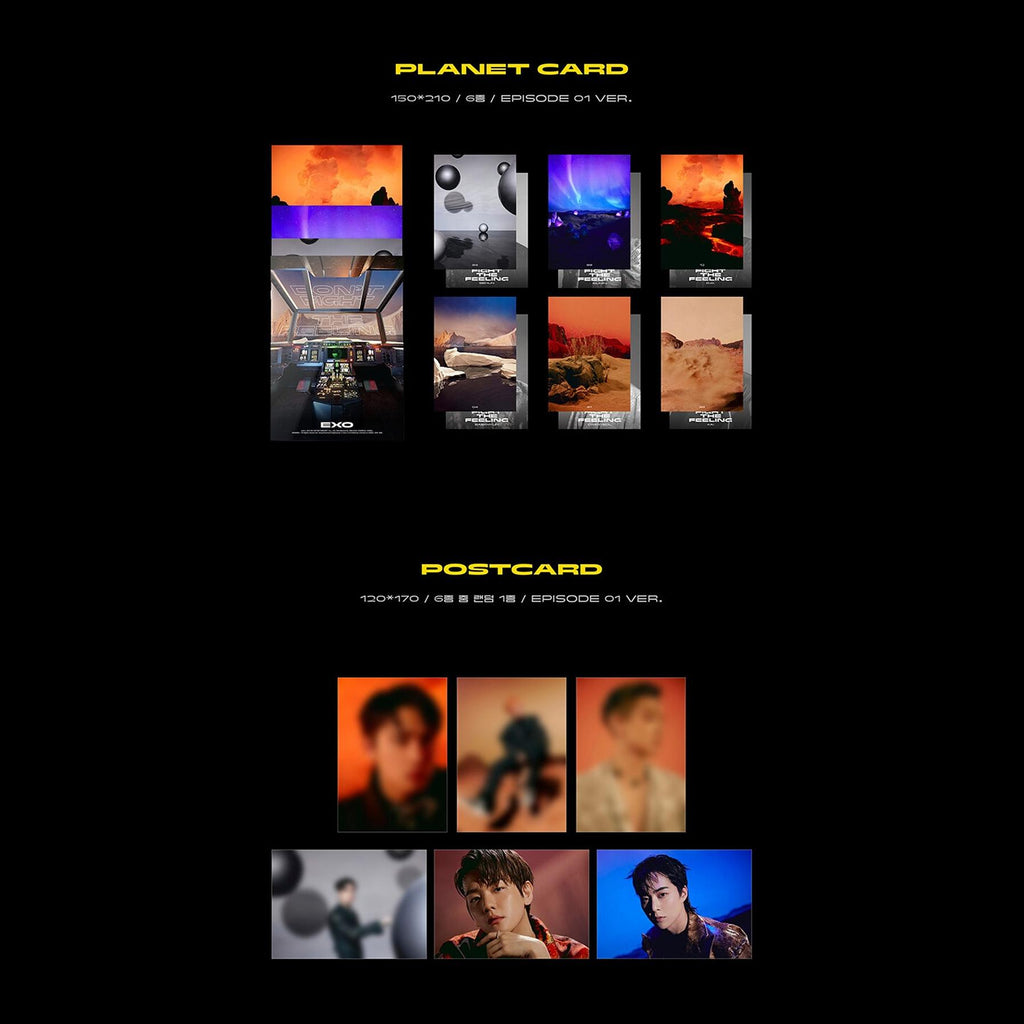 (Photo Book Ver.) EXO - DON’T FIGHT THE FEELING [Ver. 1 / Ver. 2]