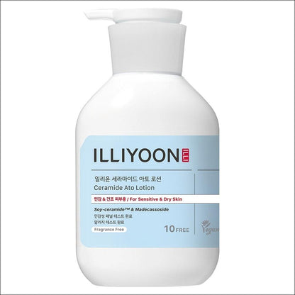Illiyoon Ceramide Ato Lotion (Unscented) (508ml – 1 Bottle)