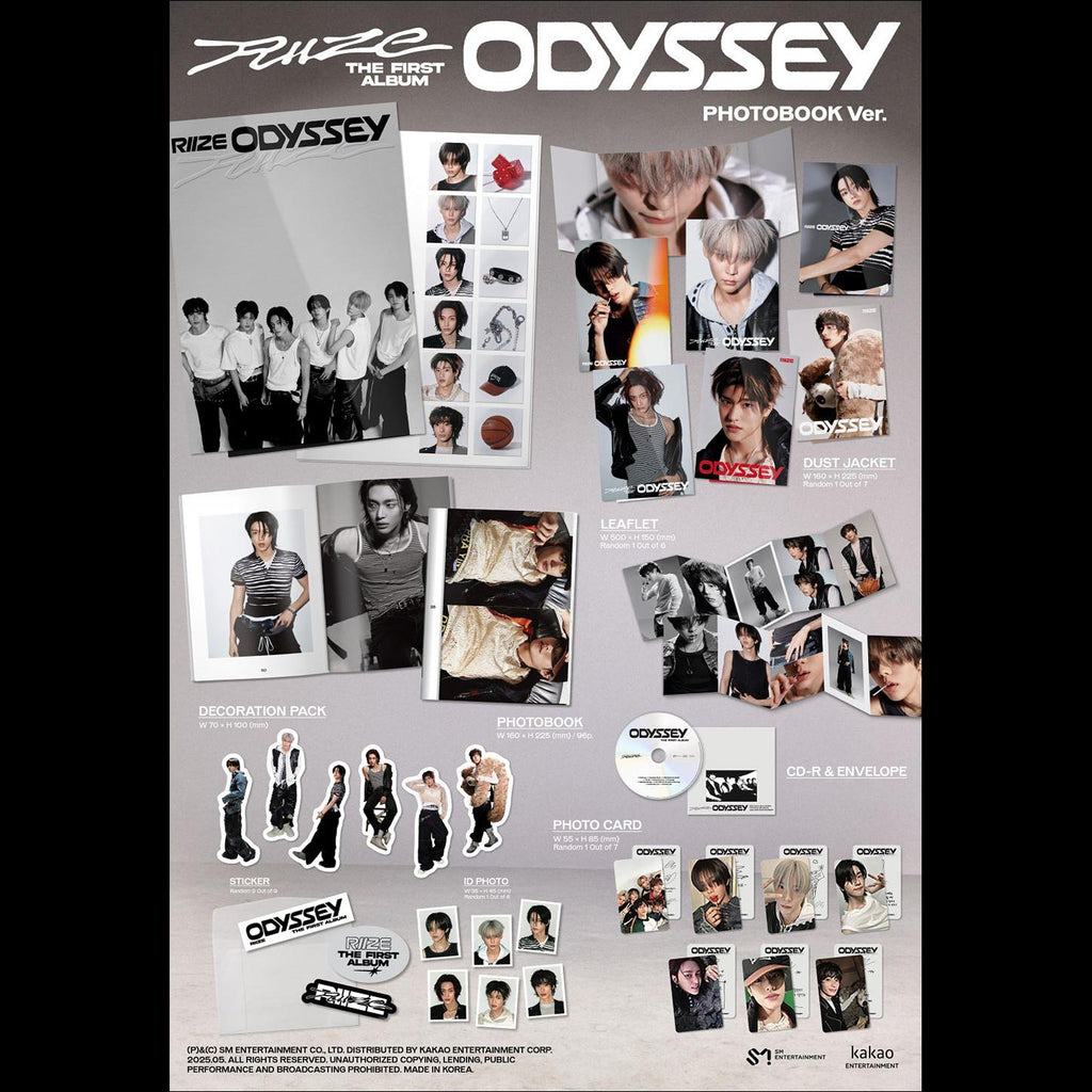 RIIZE - ODYSSEY PHOTOBOOK Ver. Album