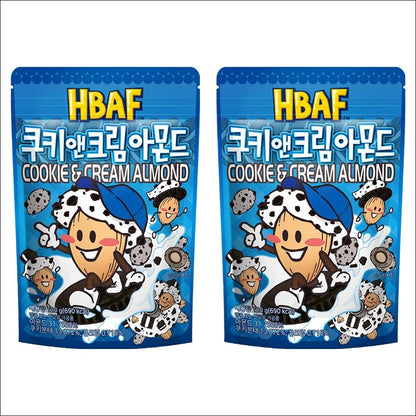 HBAF Cookies & Cream Almond (Sweet & Crunchy White Chocolate) 120g