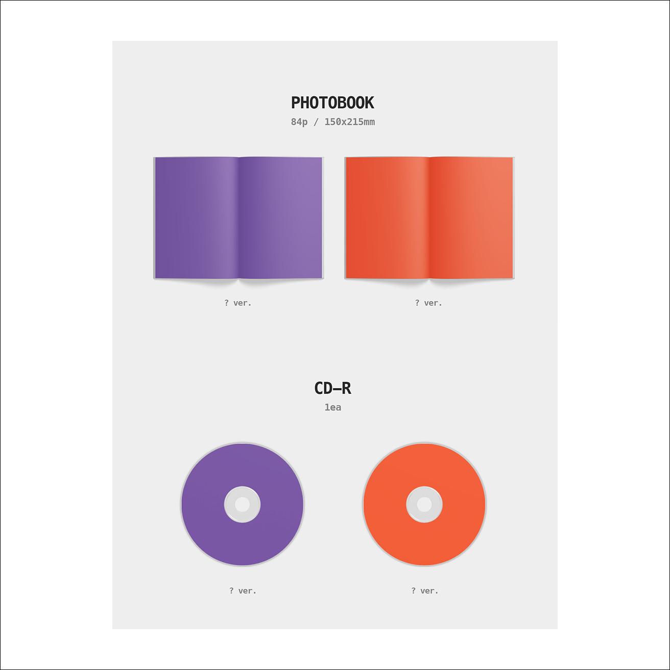 TEMPEST [INTO THE STORM] 1st Single Album (A ver. / B ver.)