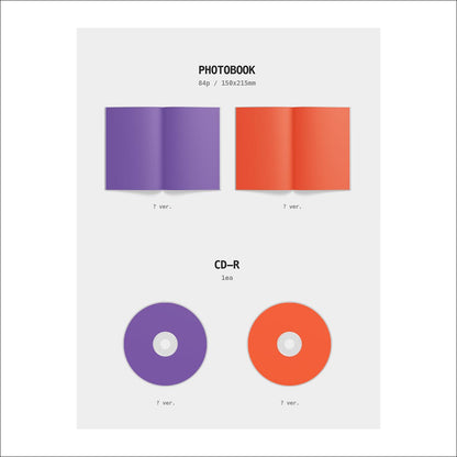 TEMPEST [INTO THE STORM] 1st Single Album (A ver. / B ver.)