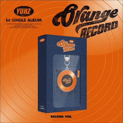 YUHZ 1st Single Album [Orange Record] Record ver. (Kiwee Album) + Free Gift