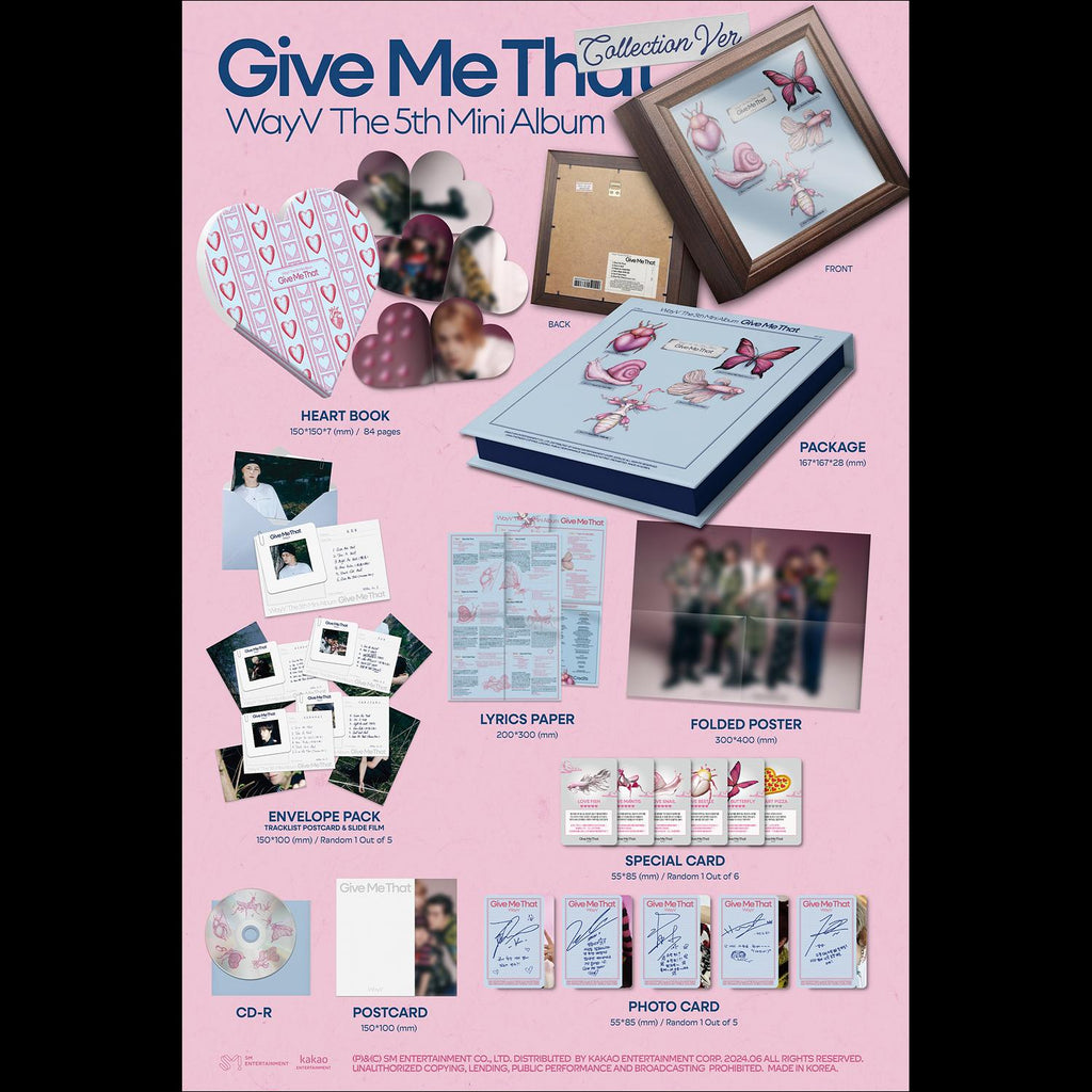 WayV - Give Me That Collection Ver. (Box Ver.)