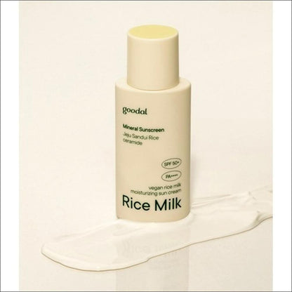 [Goodal] Vegan Rice Milk Moisturizing Sun Cream SPF50+ PA++++ - Gentle Hydration & Strong UV Protection, 50ml | Olive's K-beauty