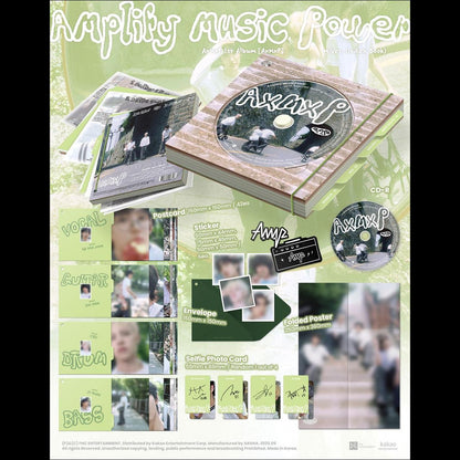 AxMxP [AxMxP] M ver (Index Book) / 1st Album