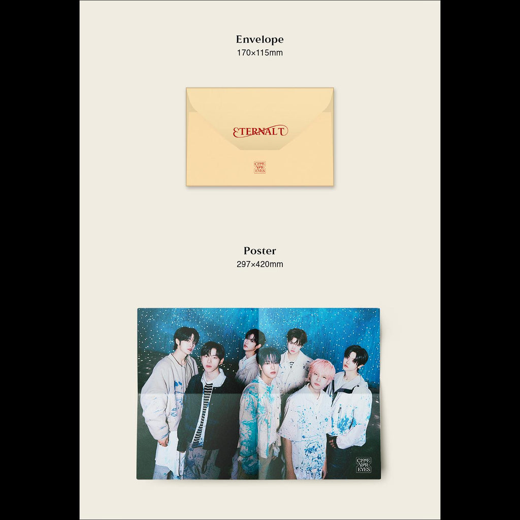 CLOSE YOUR EYES [ETERNALT] PHOTOBOOK Ver. The 1st Mini Album
