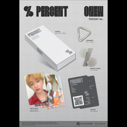 ONEW (SHINee) - PERCENT PERCENT Ver. 2nd Album