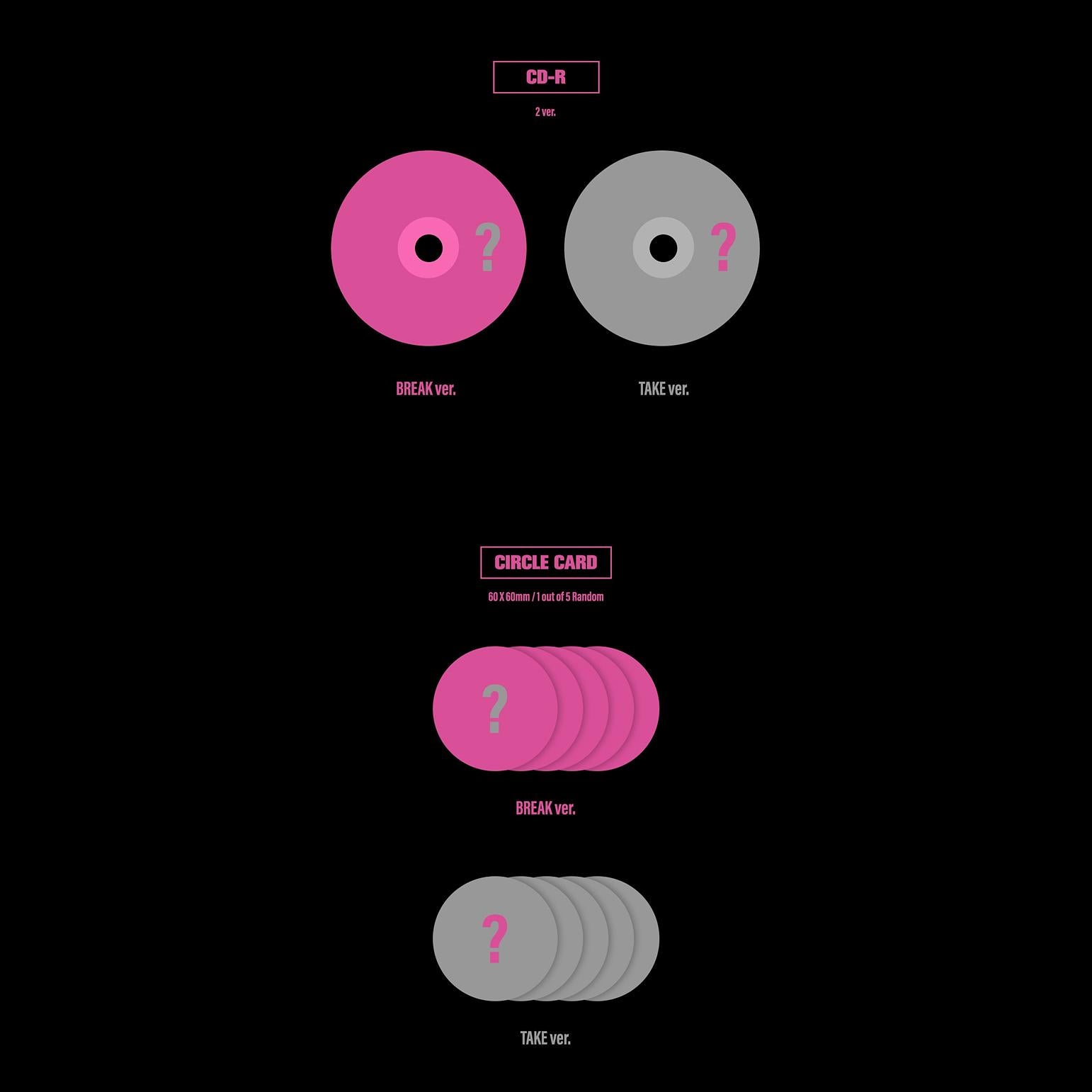 WOOAH(woo!ah!) UNFRAMED 2nd Mini Album