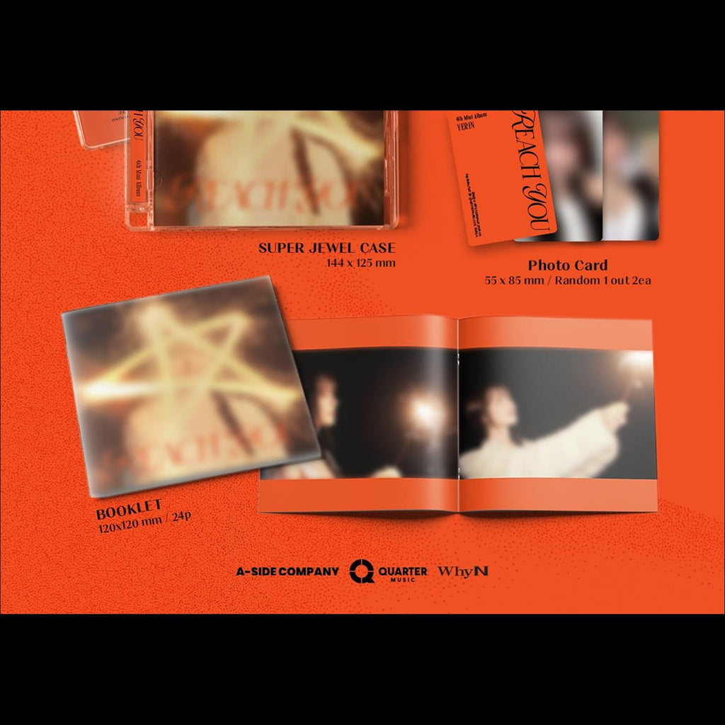 [Pre-order] YERIN [REACH YOU] Jewel ver. + Free Gift