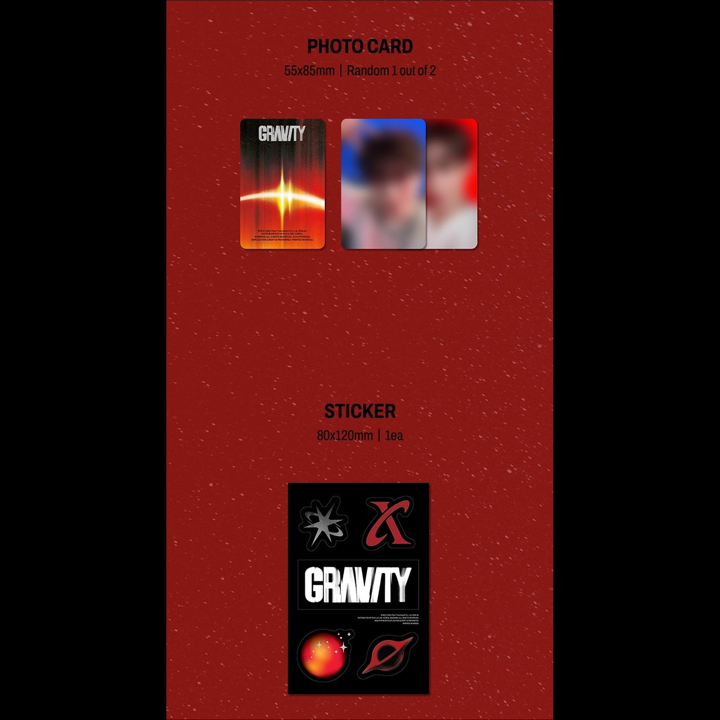 XIA (JYJ) 5th FULL ALBUM [GRAVITY] Orbit Ver. + Free Gift