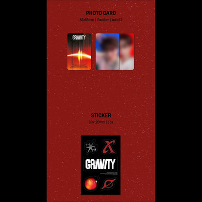 XIA (JYJ) 5th FULL ALBUM [GRAVITY] Orbit Ver. + Free Gift