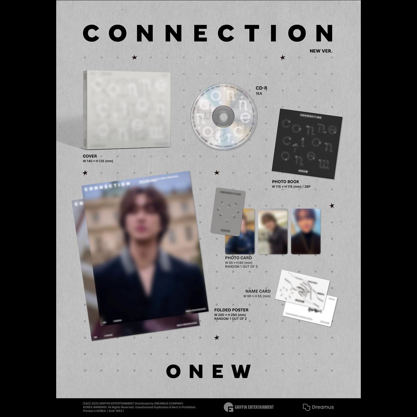 ONEW (SHINee) - CONNECTION Digipack Ver. / 4th Mini Album