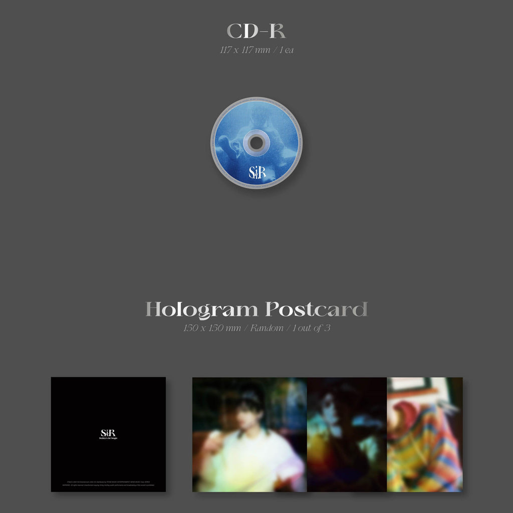 BOBBY(IKON) - S.I.R 1st Solo Single Album