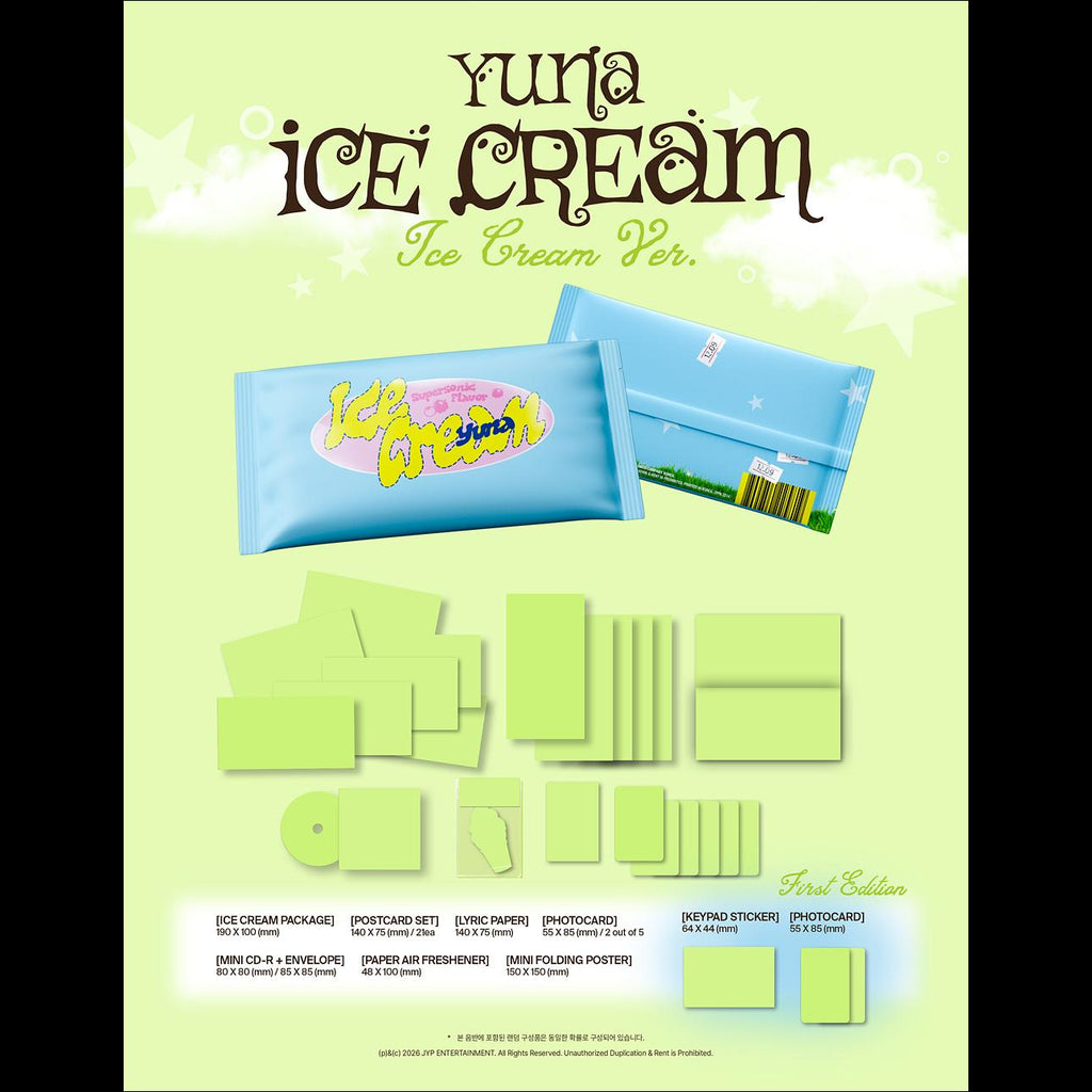 YUNA (ITZY) [Ice Cream] Ice Cream Ver. + Free Gift