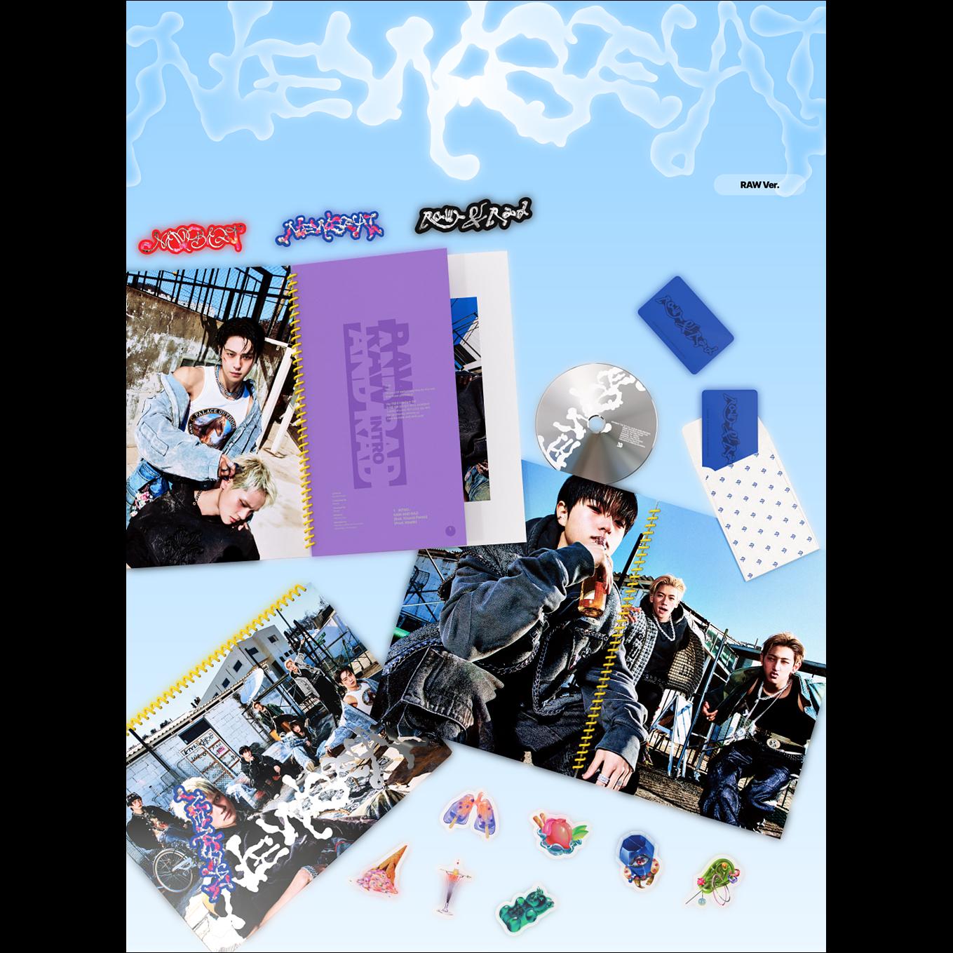 NEWBEAT [RAW AND RAD] PHOTOBOOK 1st Full Album
