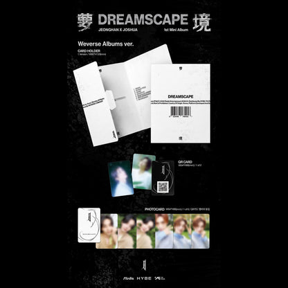 [Pre-order] JEONGHAN X JOSHUA SEVENTEEN DREAMSCAPE Weverse Albums Ver KPOP Sealed + Free Gift