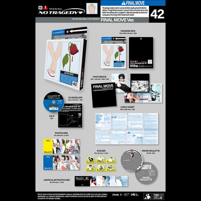 TWS 5th Mini Album [NO TRAGEDY] + Free Gift