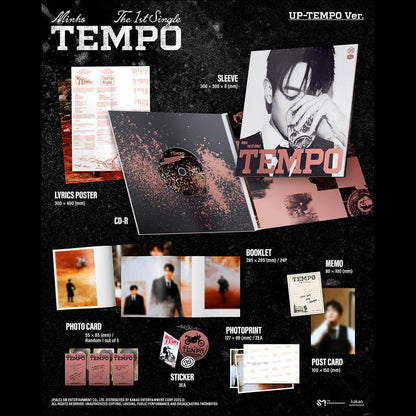 MINHO (SHINee) [TEMPO] 1st Single Album + Free Gift