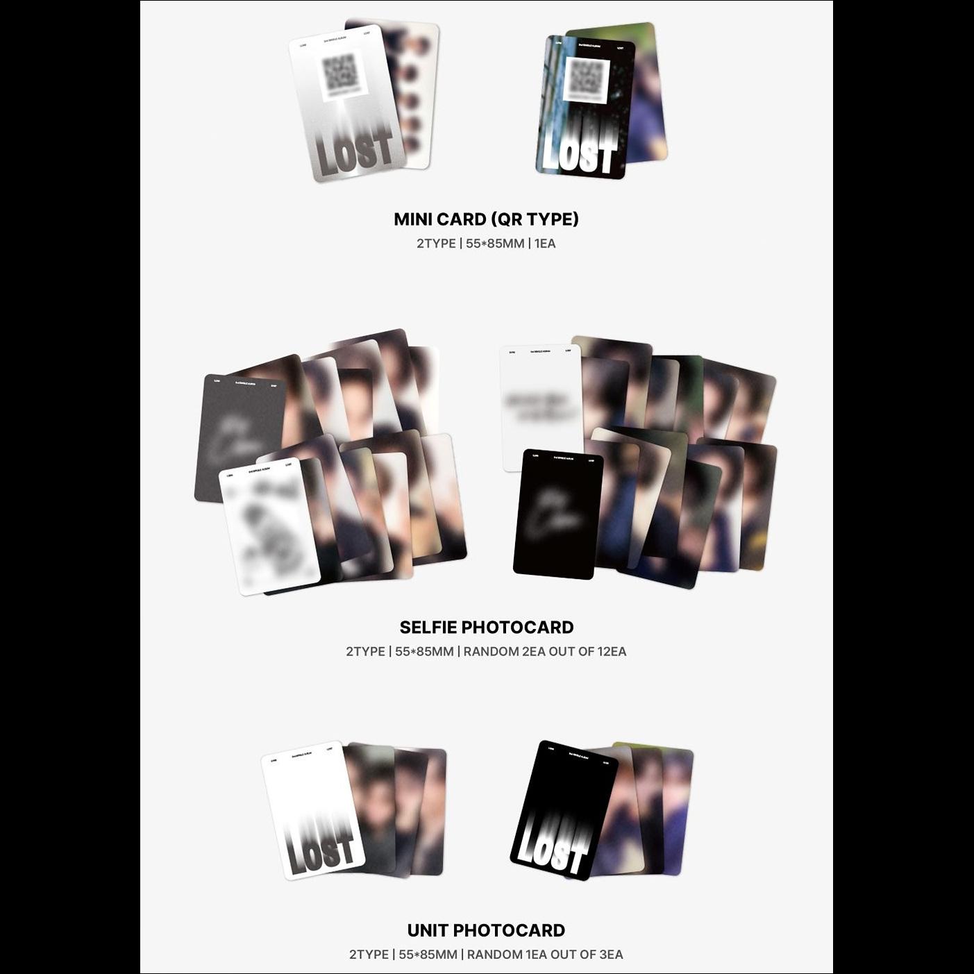 LUN8 [LOST] META (DAY Ver./ LIGHT Ver.) / 2nd SINGLE ALBUM