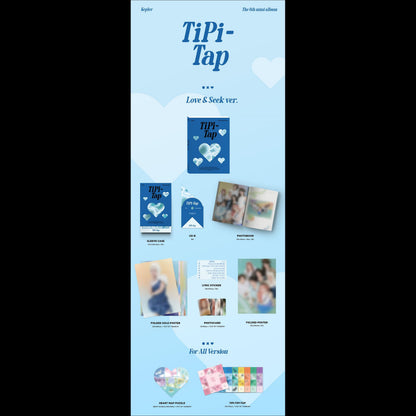 Kep1er TiPi - Tap The 6th Mini Album (Connect N ver./ Lost ver./ Love & Seek ver.)