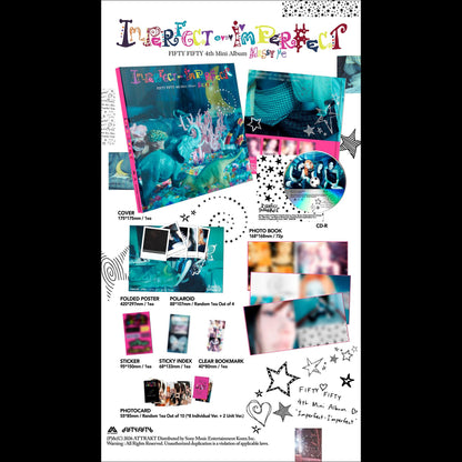 FIFTY FIFTY [Imperfect-Imperfect] 4th Mini Album + Free Gift