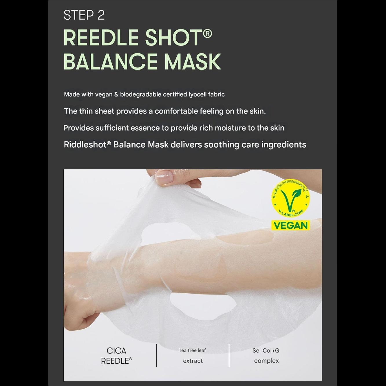 VT REEDLE SHOT 100 CICA X HYALON 2 STEP MASK (10pcs, 20pcs)