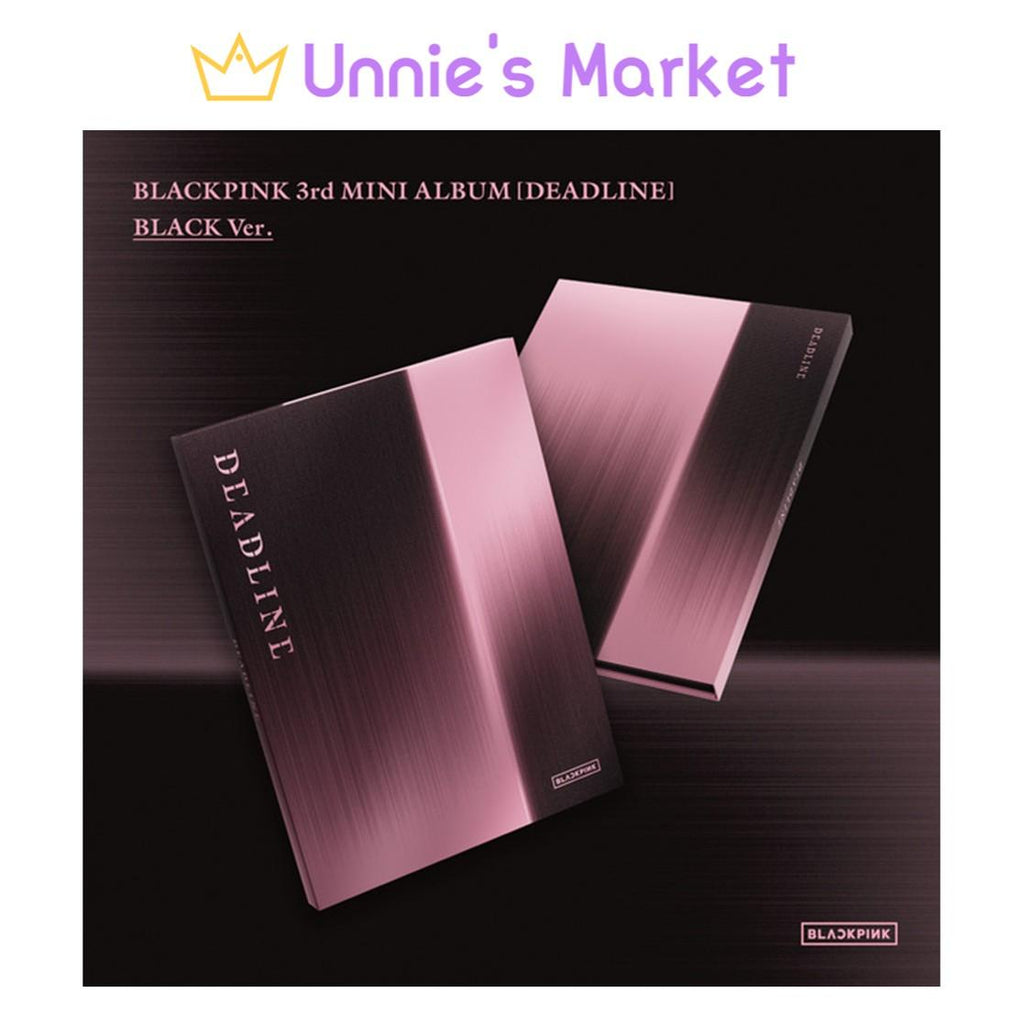 BLACKPINK [DEADLINE] BLACK Ver. / PINK Ver.  + Free Gift