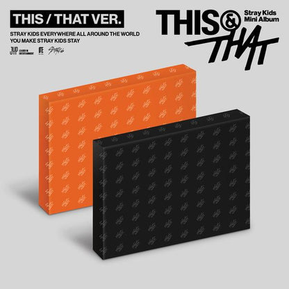 [Pre-order] Stray Kids [THIS & THAT] (THIS VER., THAT VER.) Mini Album + Free Gift