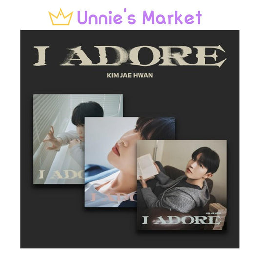 KIM JAE HWAN - I Adore Album (VER 1 / VER 2 / VER 3