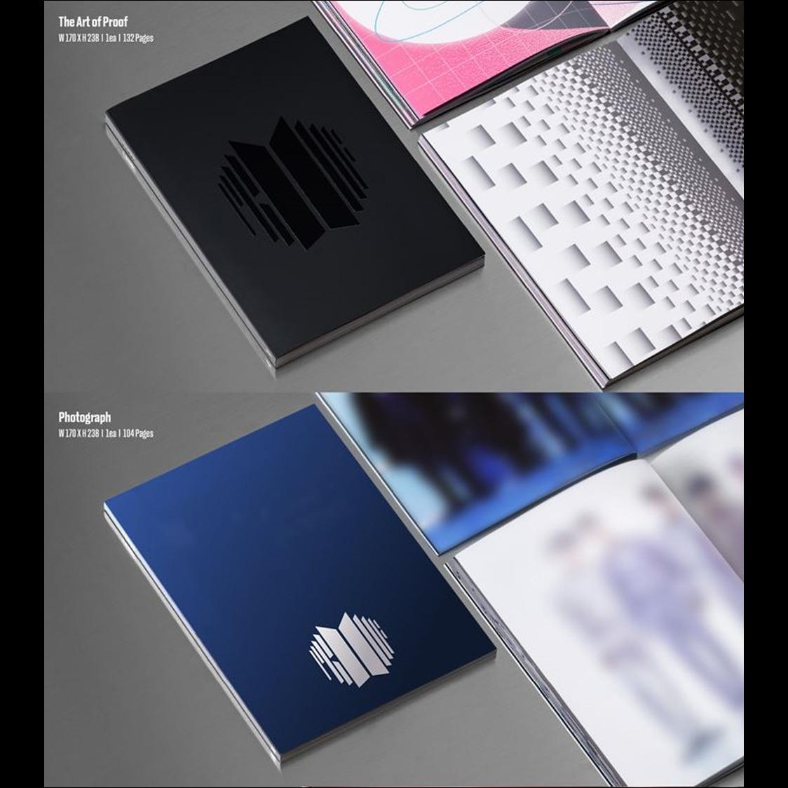 [Ready Stock/Poster option] BTS - Proof Standard Edition + Free Gift (fanmade photocard 1EA)