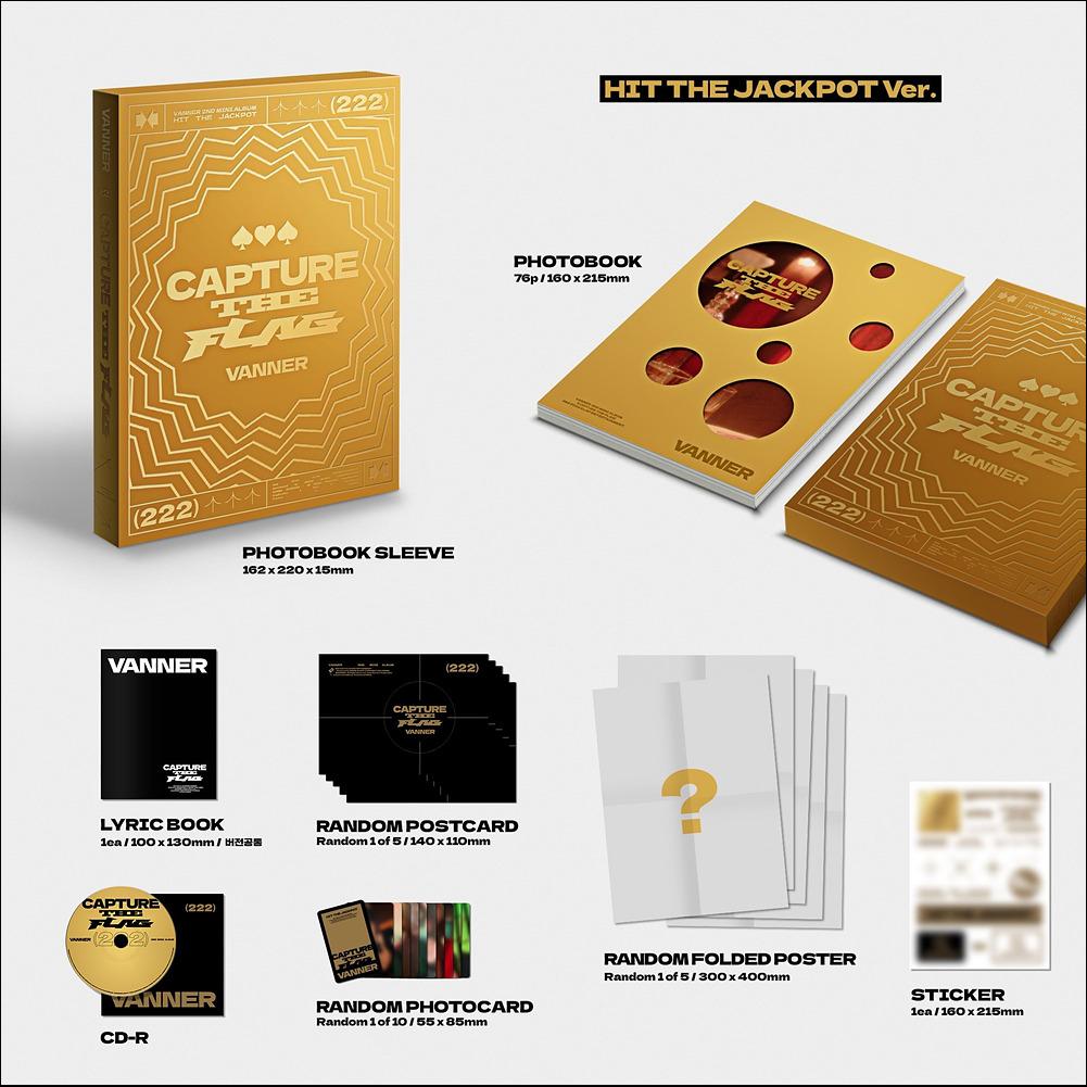 VANNER [CAPTURE THE FLAG] 2nd Mini Album