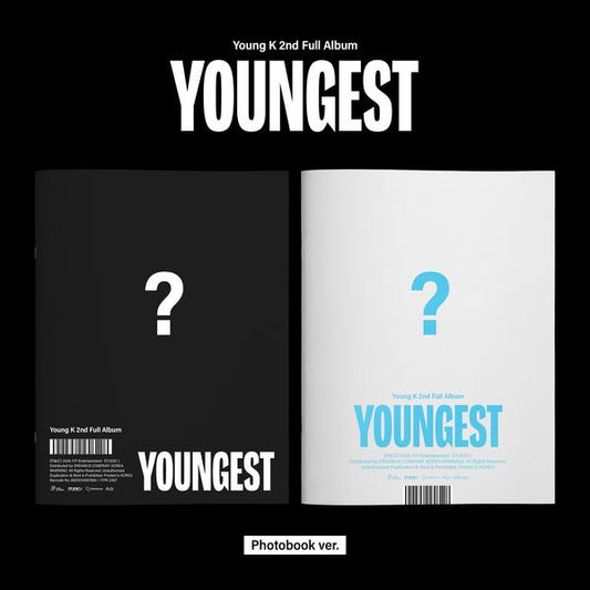 Young K (DAY6) YOUNGEST Photobook ver. 2nf Full Album + Free Gift