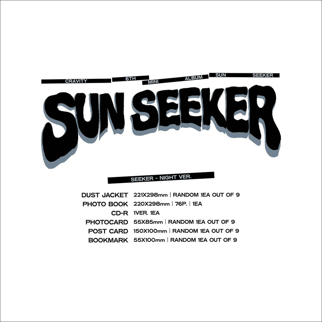 CRAVITY [SUN SEEKER] SEEKER – night VER.