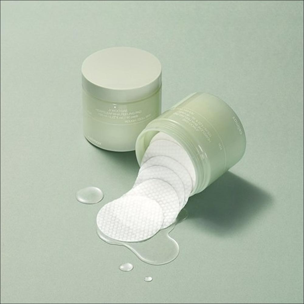 [Celimax] Heartleaf BHA Peeling Pad 125ml (60 Pads) - Eraser Pad for Pore Care, Dead Skin Exfoliation, Soothing Heartleaf & BHA, K-Beauty
