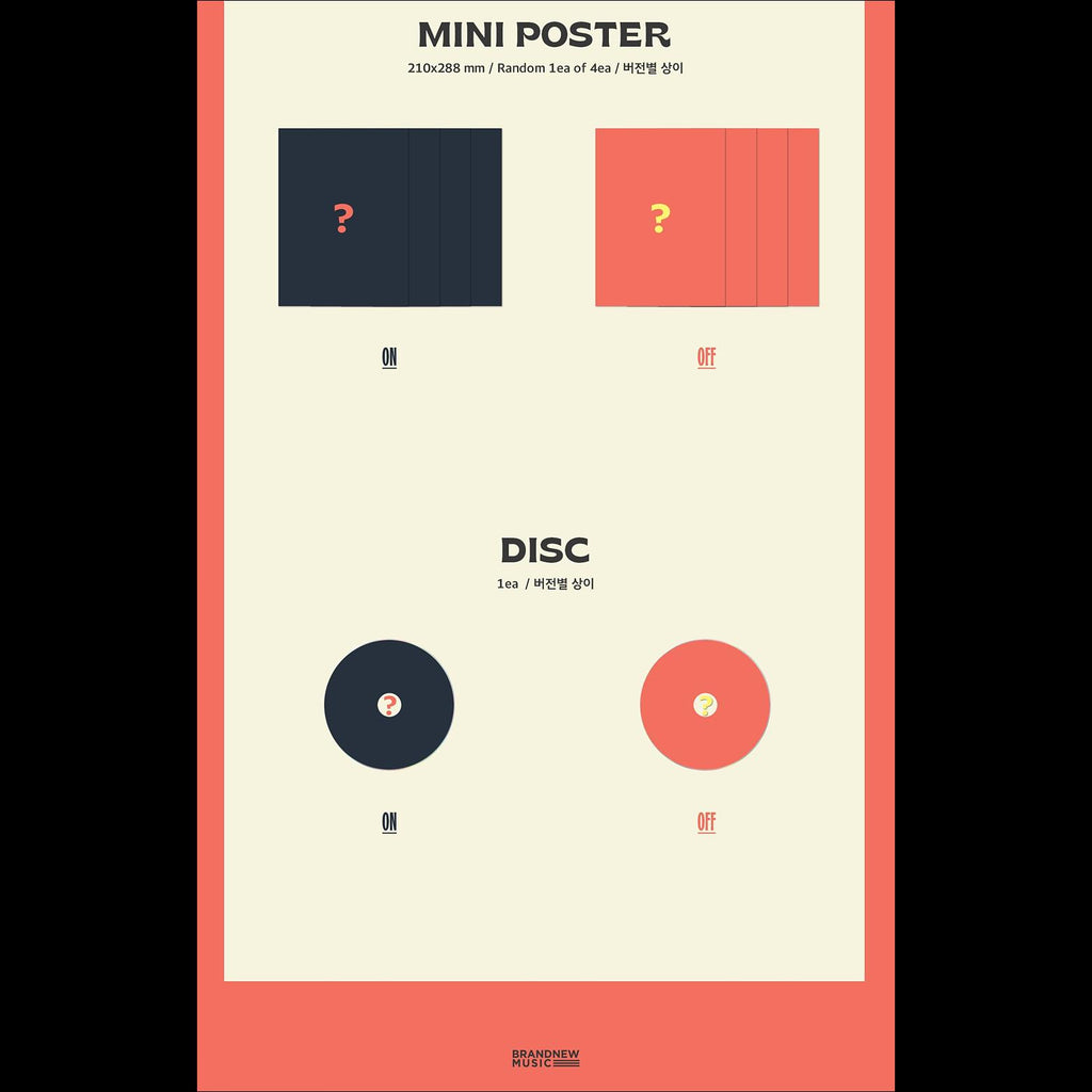AB6IX BORN LIKE THIS Standard ver. 9th EP Album