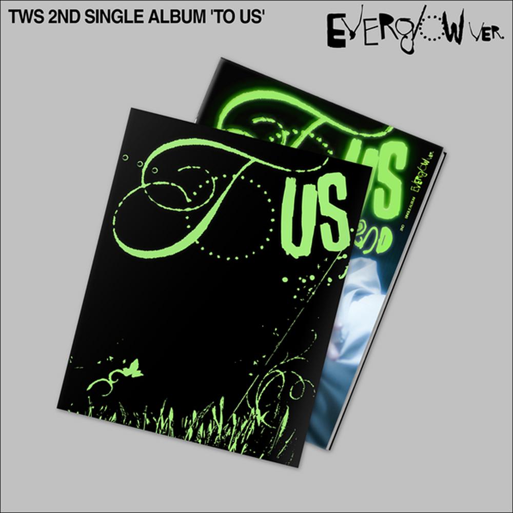 [SET/Pre-order] TWS 2nd Single Album TO US Everglow Ver KPOP Sealed + Free Gift