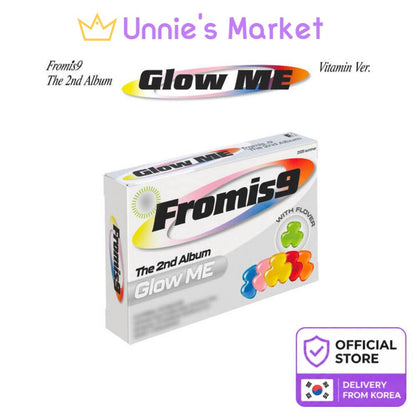 [Pre-order] fromis_9 [Glow ME] Vitamin Ver. 2nd Album + Free Gift