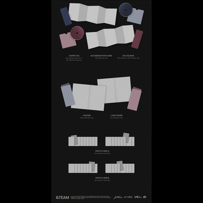[Pre-order] &TEAM [Mark on Me] KR 2nd Mini Album + Free Gift