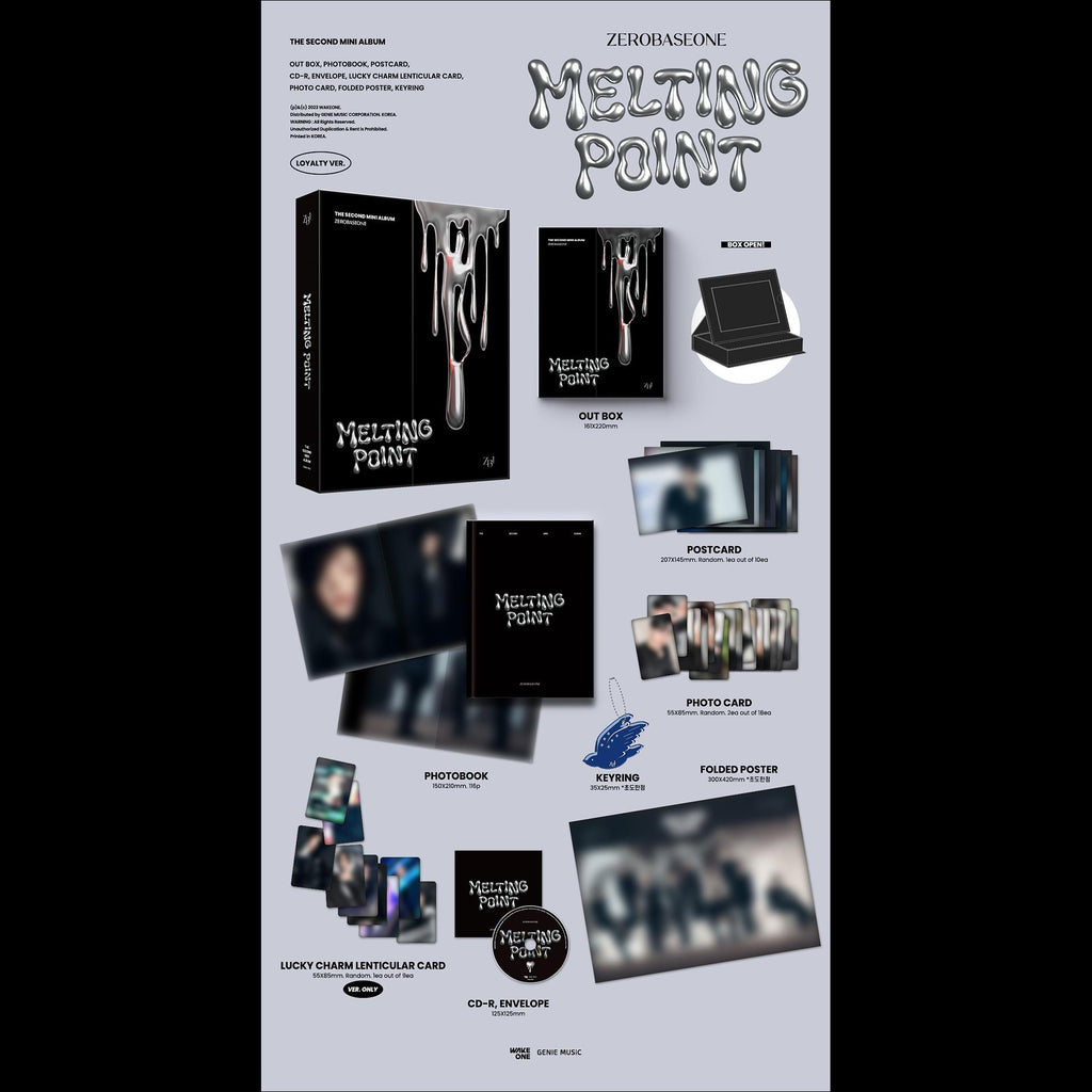 ZEROBASEONE(ZB1) [MELTING POINT] 2nd Mini Album