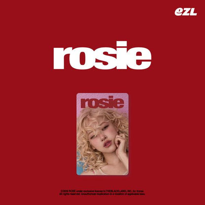 [Pre-order] ROSE [rosie (ROSÉ-A/B)] EZL Transportation Photo Card + Free Gift