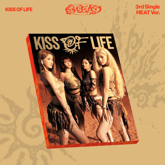 KISS OF LIFE 3rd Single [SWEAT] (HEAT Ver. / BURN Ver.) + Free Gift