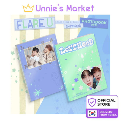[Pre-order] FLARE U [LOVEHOOD] Photobook Ver KPOP Album Sealed + Free Gift