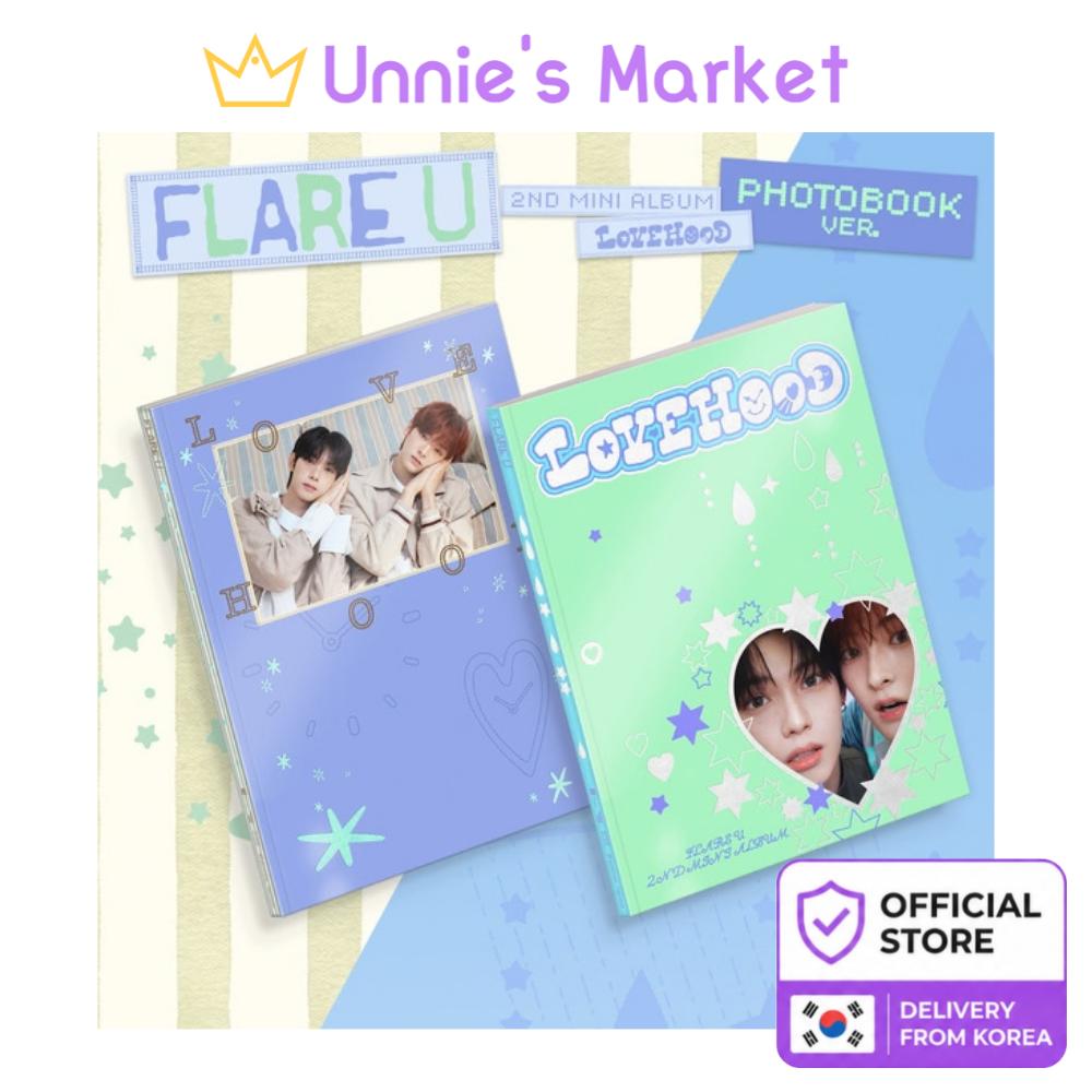 [SET/Pre-order] FLARE U [LOVEHOOD] Photobook Ver KPOP Album Sealed + Free Gift